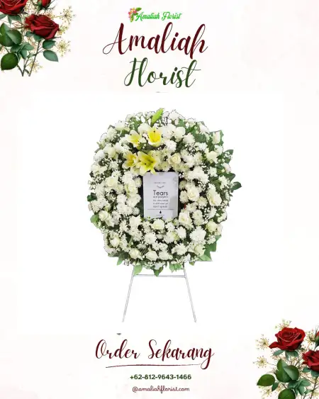 Krans Bunga Duka Pegerdawung